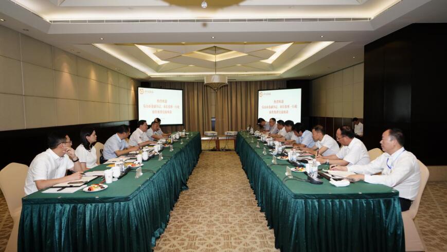 任丁董事长会见乐山市委副书记、市长张彤一行