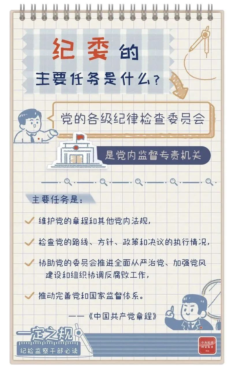 一定之规：纪委的主要任务是什么？